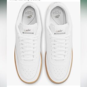Nike Court Vintage Premium White / gum sole, size: 13